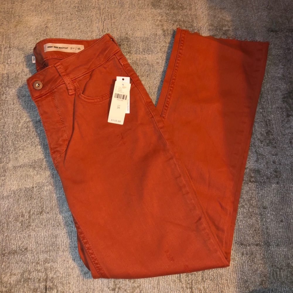 Pilcro and the Letterpress Bootcut Jeans